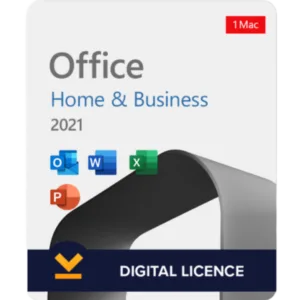 Microsoft Office 2021 Home & Business for Apple Mac – Genuine Lifetime Licence & Instant Download
